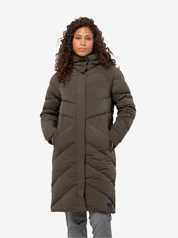 Cappotto outdoor 'Marienplatz' di JACK WOLFSKIN in marrone: frontale