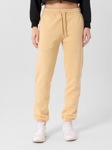 Jacey Quinn - Tapered Pantalón 'Charlotte' en beige: frente