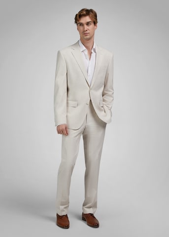 HECHTER PARIS Slimfit Pak in Wit: voorkant