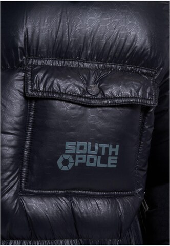 SOUTHPOLE Winter Jacket 'Bubble Icy 1.0' in Black