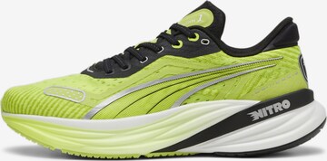 PUMA Loopschoen 'Magnify NITRO™' in Groen: voorkant