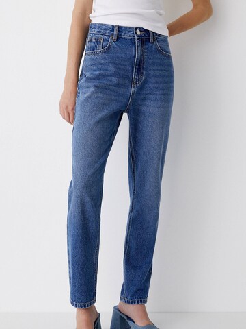 Pull&Bear Regular Jeans in Blue: front