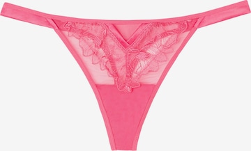 INTIMISSIMI Thong 'SWEET LIKE SUGAR' in Pink: front