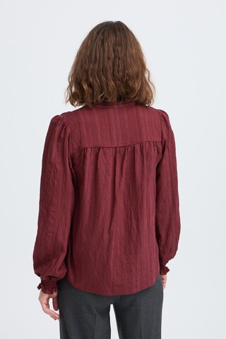 Pulz Bluse 'ESMEE' i rød
