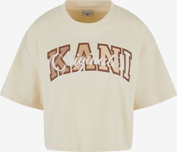 T-shirt Karl Kani en blanc : devant