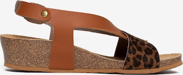 Bayton Sandaalit 'Salamanque' värissä ruskea