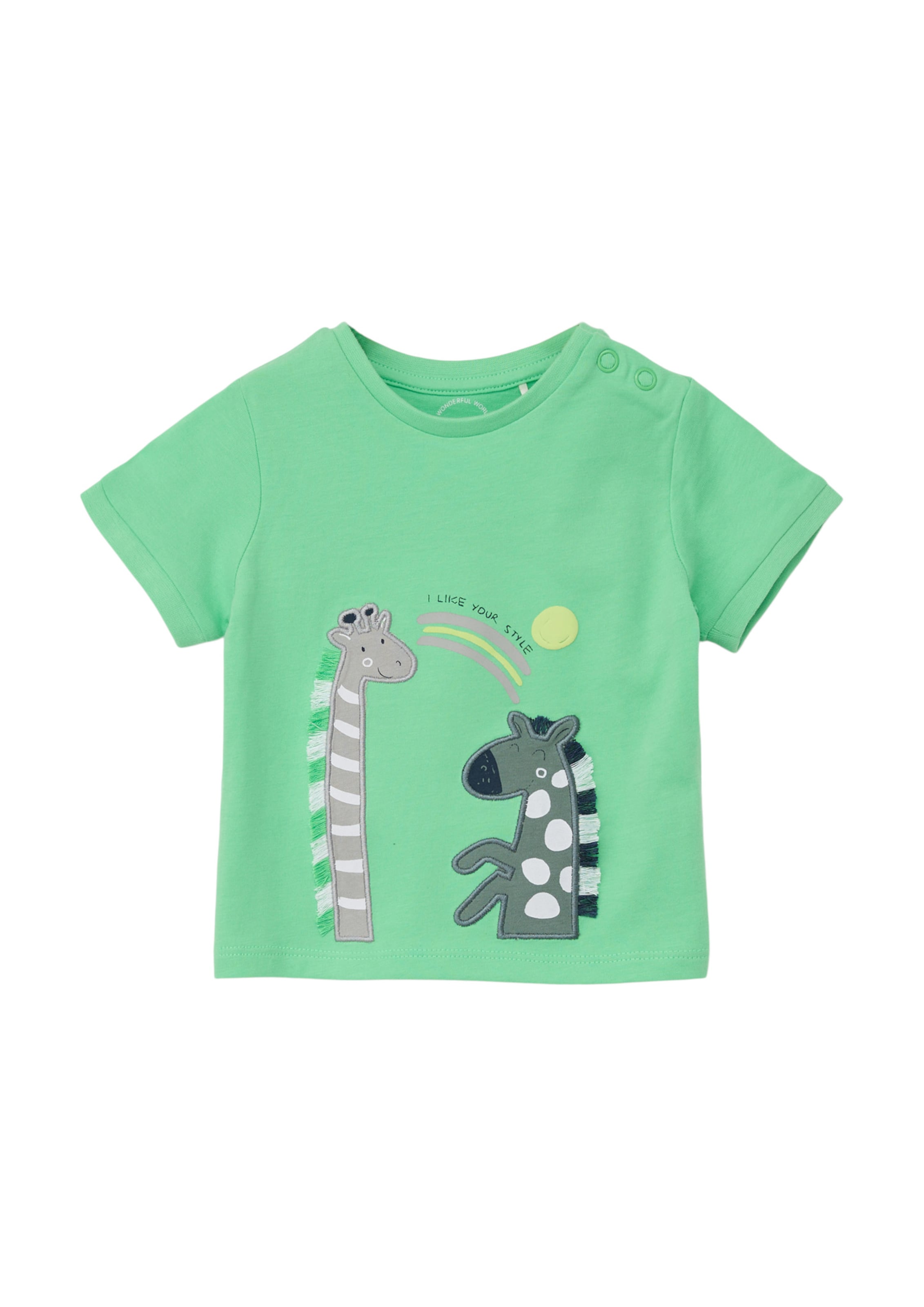 s.Oliver T-Shirt in Grün: Vorderseite