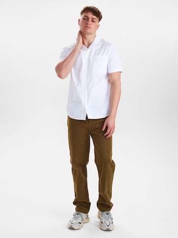Dxnmxrk Shirt 'DXEilev' in Weiß