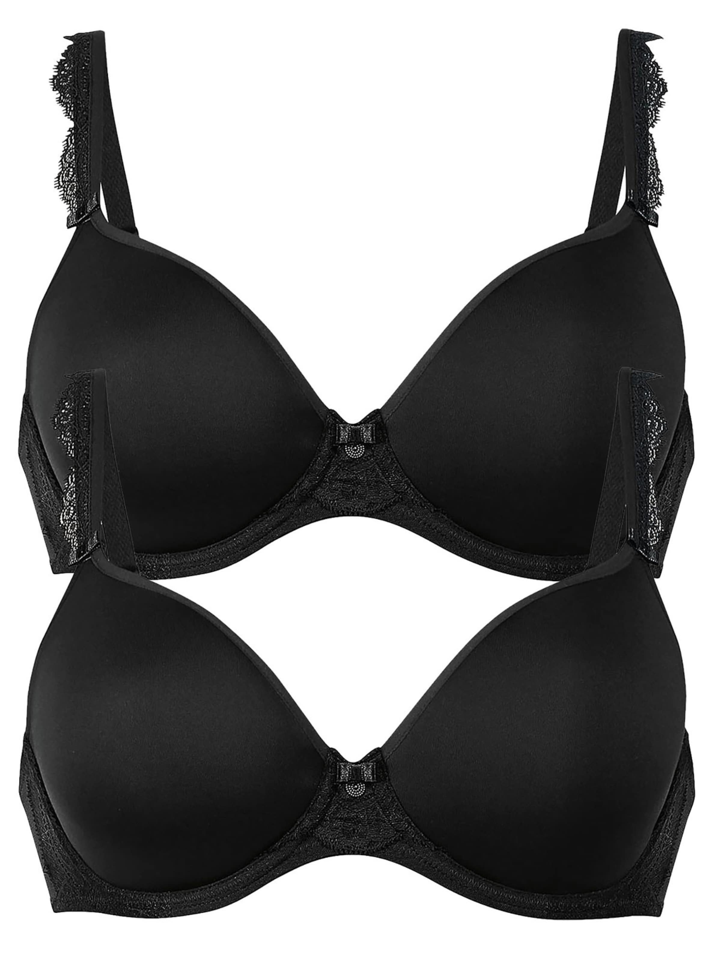 ANITA T-shirt Bra 'Selma' in Black: front