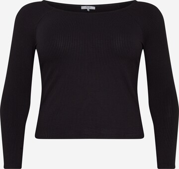 ABOUT YOU Curvy Shirt 'Juli' in Black: front