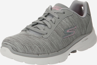 SKECHERS Sneaker in graumeliert / rosa, Produktansicht