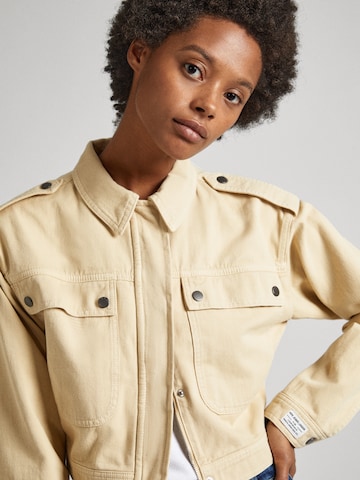 Pepe Jeans Between-Season Jacket 'SAMANTHA' in Beige