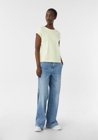 Tricou de la comma casual identity pe galben