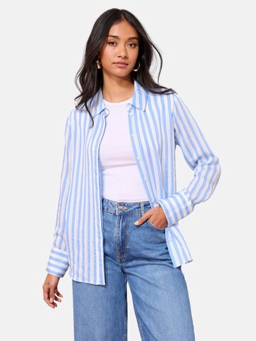 Friends Like These Bluse in Blau: Vorderseite