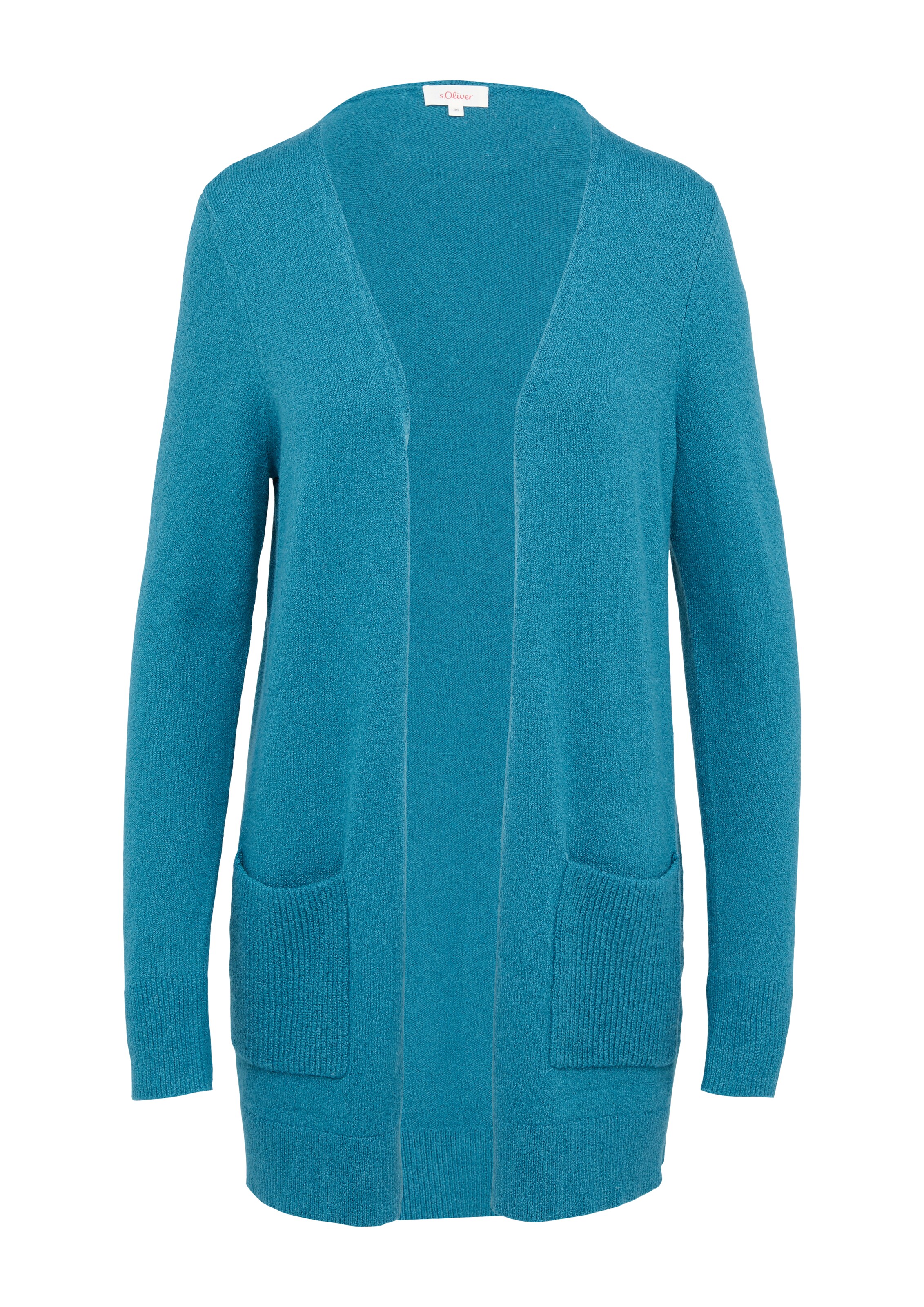 s.Oliver Strickjacke in Blau: Vorderseite