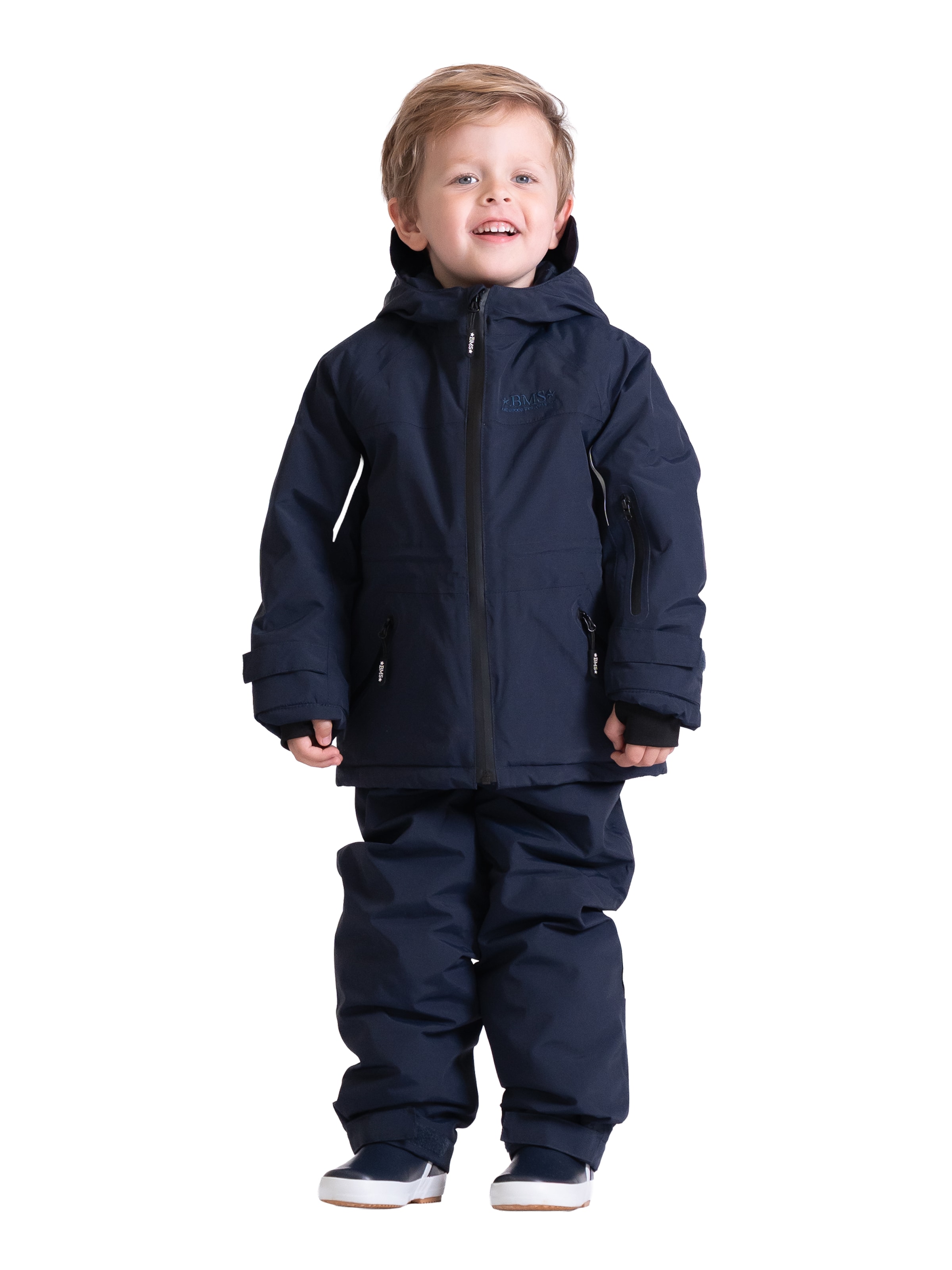 BMS Winter Jacket in Blue: front