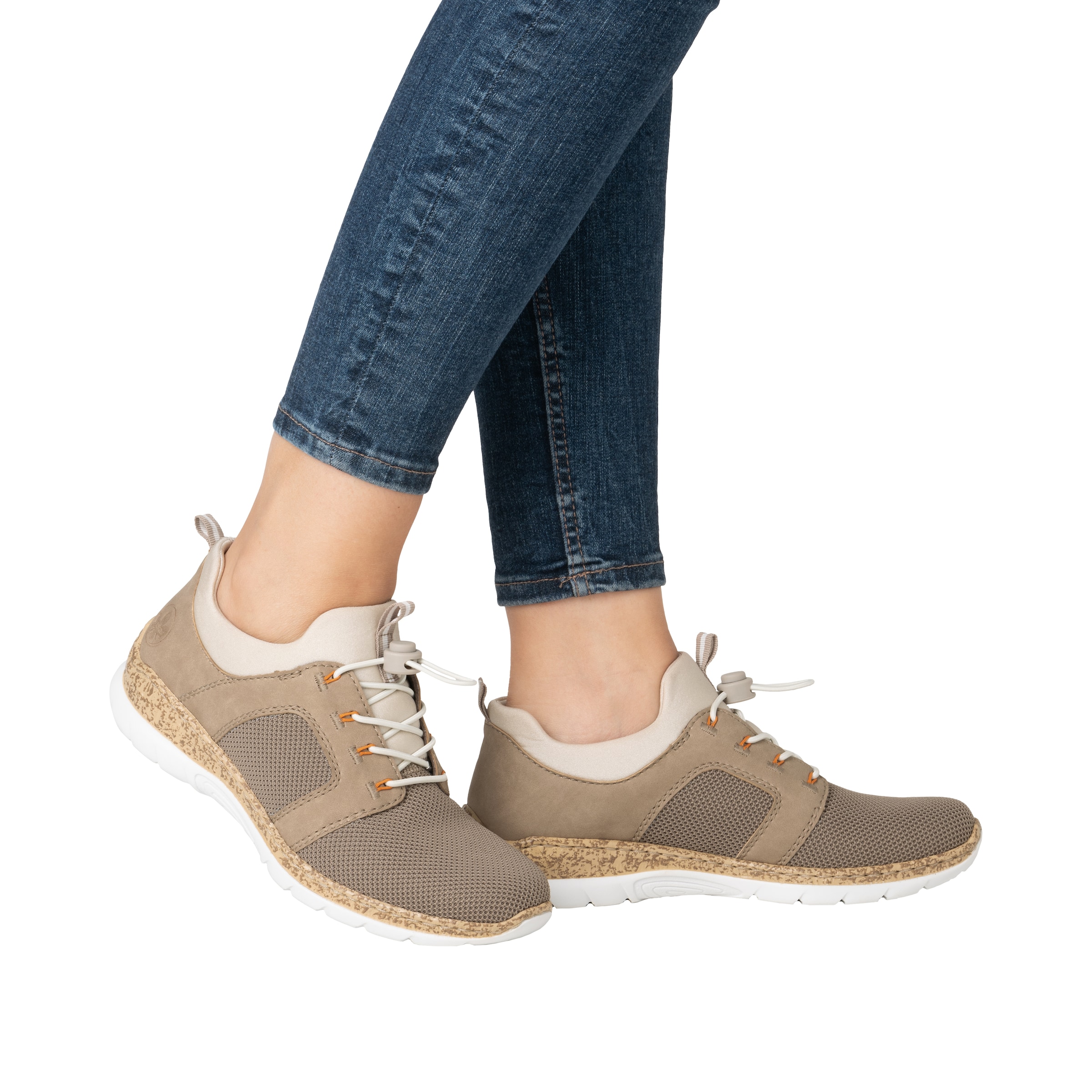 Rieker Slip-Ons in Brown