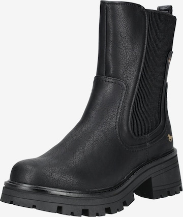 MUSTANG Stiefelette in Schwarz: Vorderseite