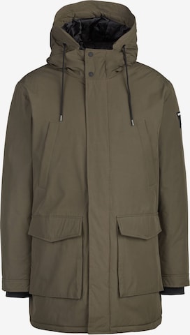 REPLAY Winter parka in Green: front