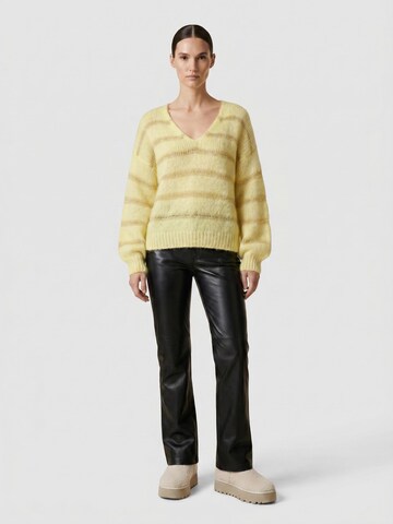 americandreams Pullover 'Katie'‌‌‌‌‌‌‌‌‌ in Gelb