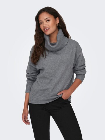 JDY Sweater 'Prime' in Grey: front
