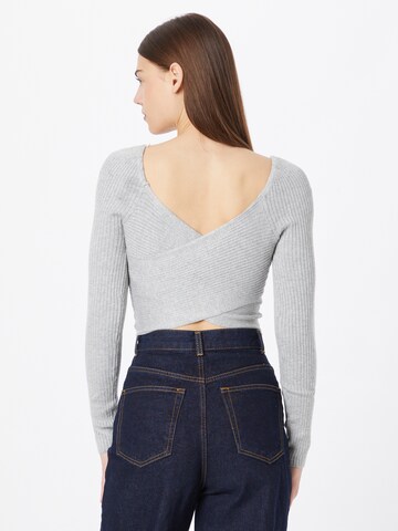 Pull-over 'Hila' PIECES en gris