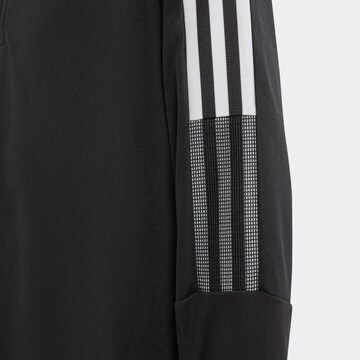 ADIDAS PERFORMANCE Athletic Sweatshirt 'Tiro 21 ' in Black