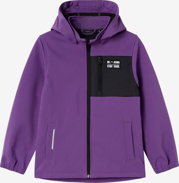 NAME IT Performance Jacket 'ALFA08' in Purple: front