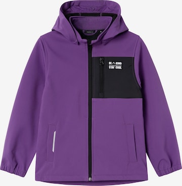 Veste fonctionnelle 'ALFA08' NAME IT en violet : devant