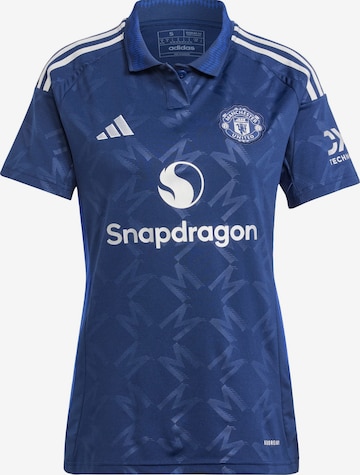 Maillot 'Manchester United 24/25 Away' ADIDAS PERFORMANCE en bleu : devant