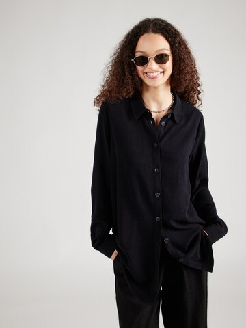 Chemisier 'Sanne' OBJECT en noir : devant