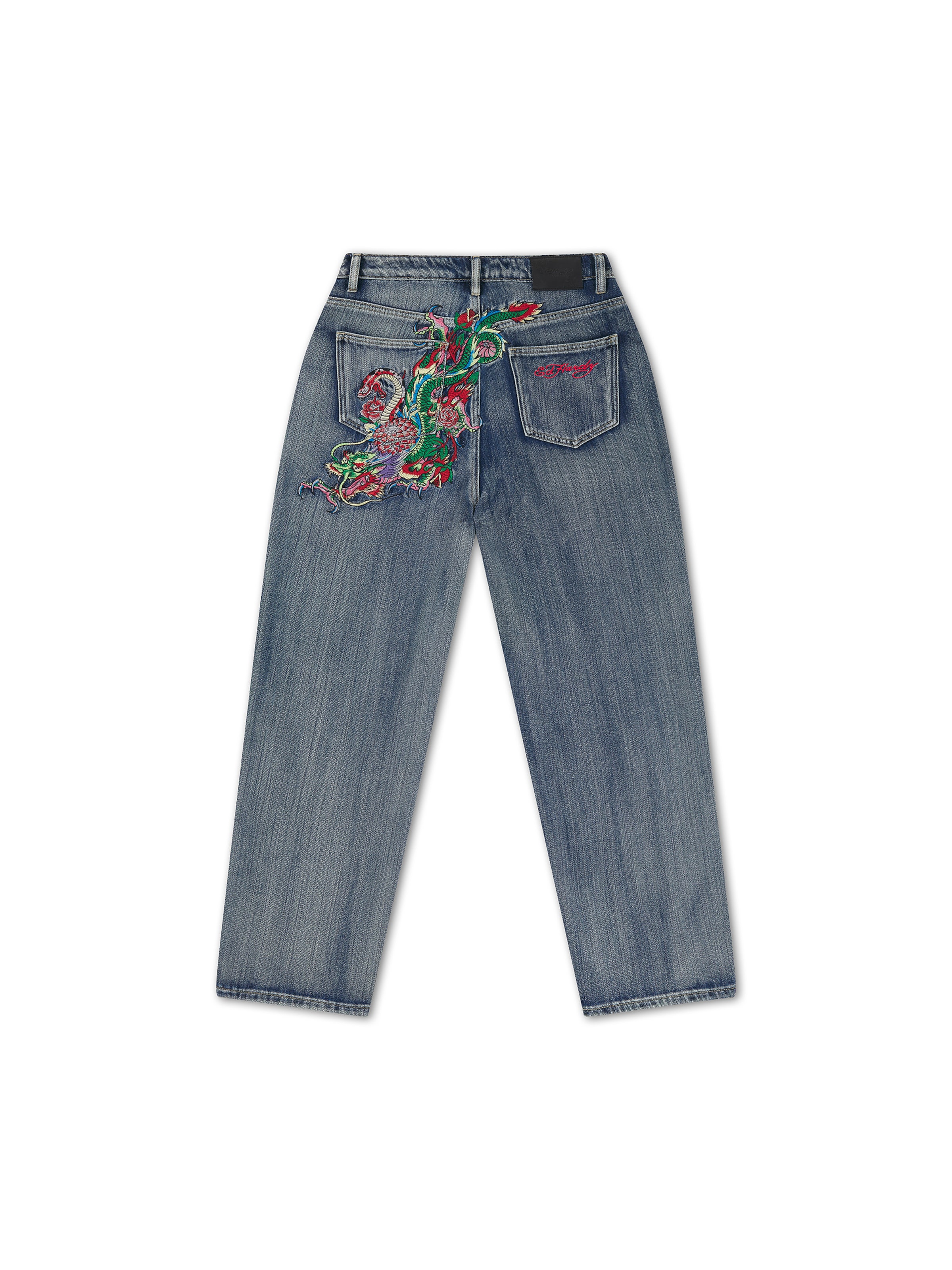 Ed Hardy Loosefit Τζιν σε μπλε
