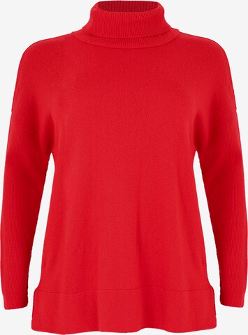 Yoek Sweater in Red: front