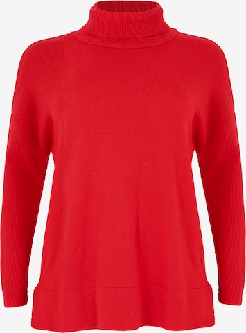 Yoek Pullover in Rot: predná strana