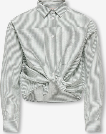 ONLY GIRLS Bluse 'KOGSmilla' i grøn: forside