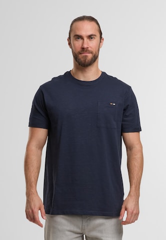INDICODE JEANS Póló 'Andorra' - kék