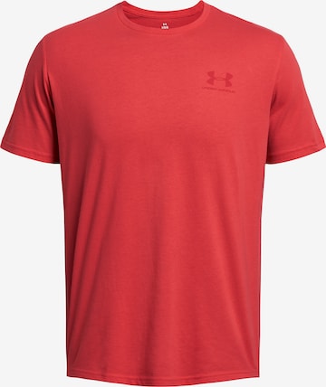 UNDER ARMOUR Functioneel shirt in Rood: voorkant