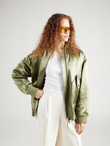 Veste mi-saison 'IMELDE' Max Mara Leisure en vert : devant