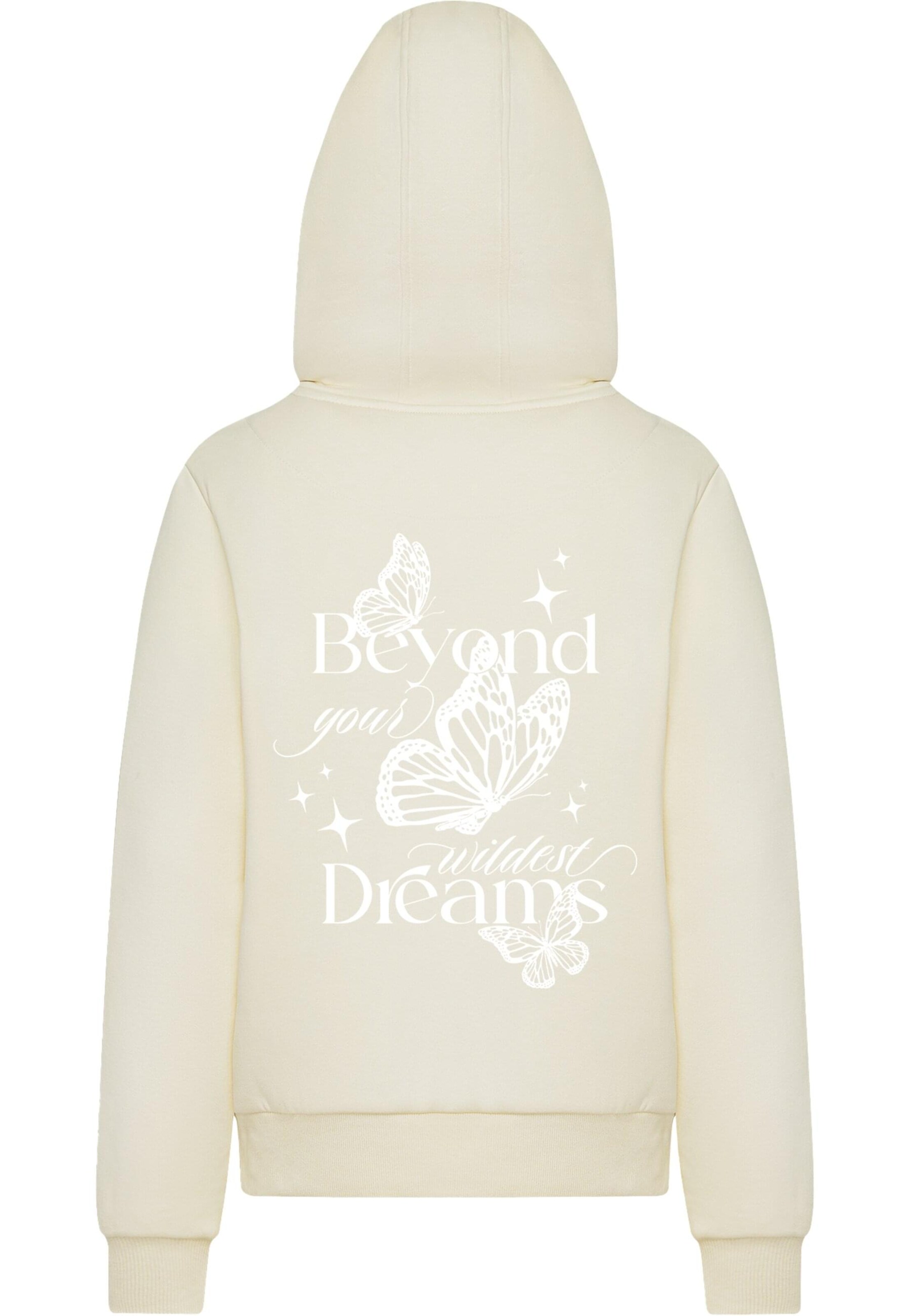 Felpa 'Wildest Dreams' di Miss Tee in bianco
