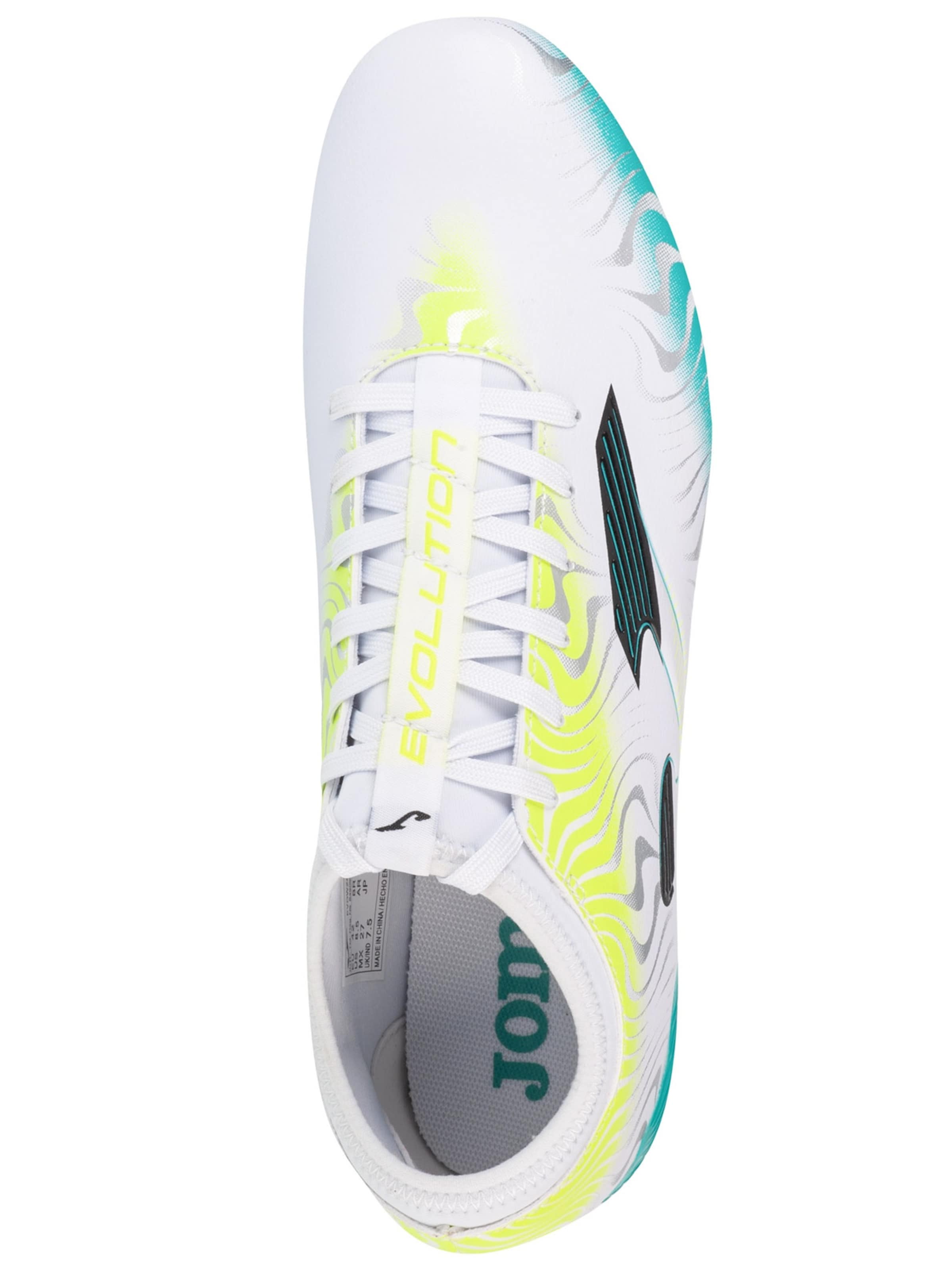 JOMA Soccer Cleats 'Evolution 25 EVOW FG' in White