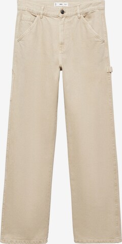 MANGO Regular Jeans 'JAIONE' i beige: framsida