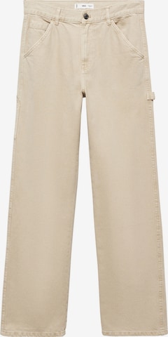 MANGO Regular Jeans 'JAIONE' in Beige: predná strana