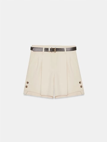 Dilvin Regular Trousers in Beige: front