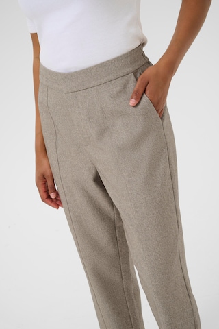 Kaffe regular Bukser 'Tilla Cropped' i beige