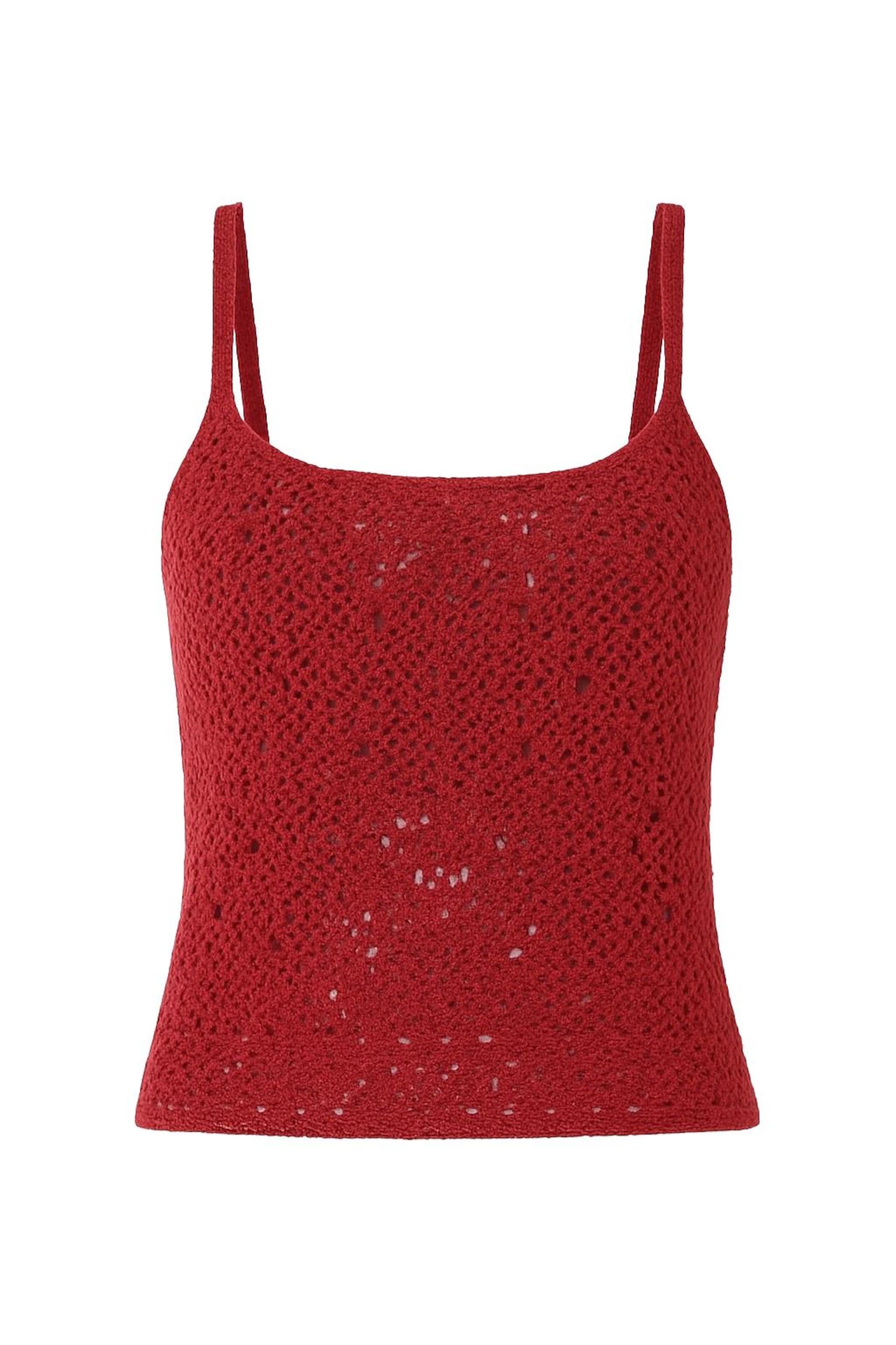 Chemisier Alexa Dash en rouge : devant