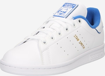 ADIDAS ORIGINALS Låg sneaker 'Stan Smith' i vit: framsida