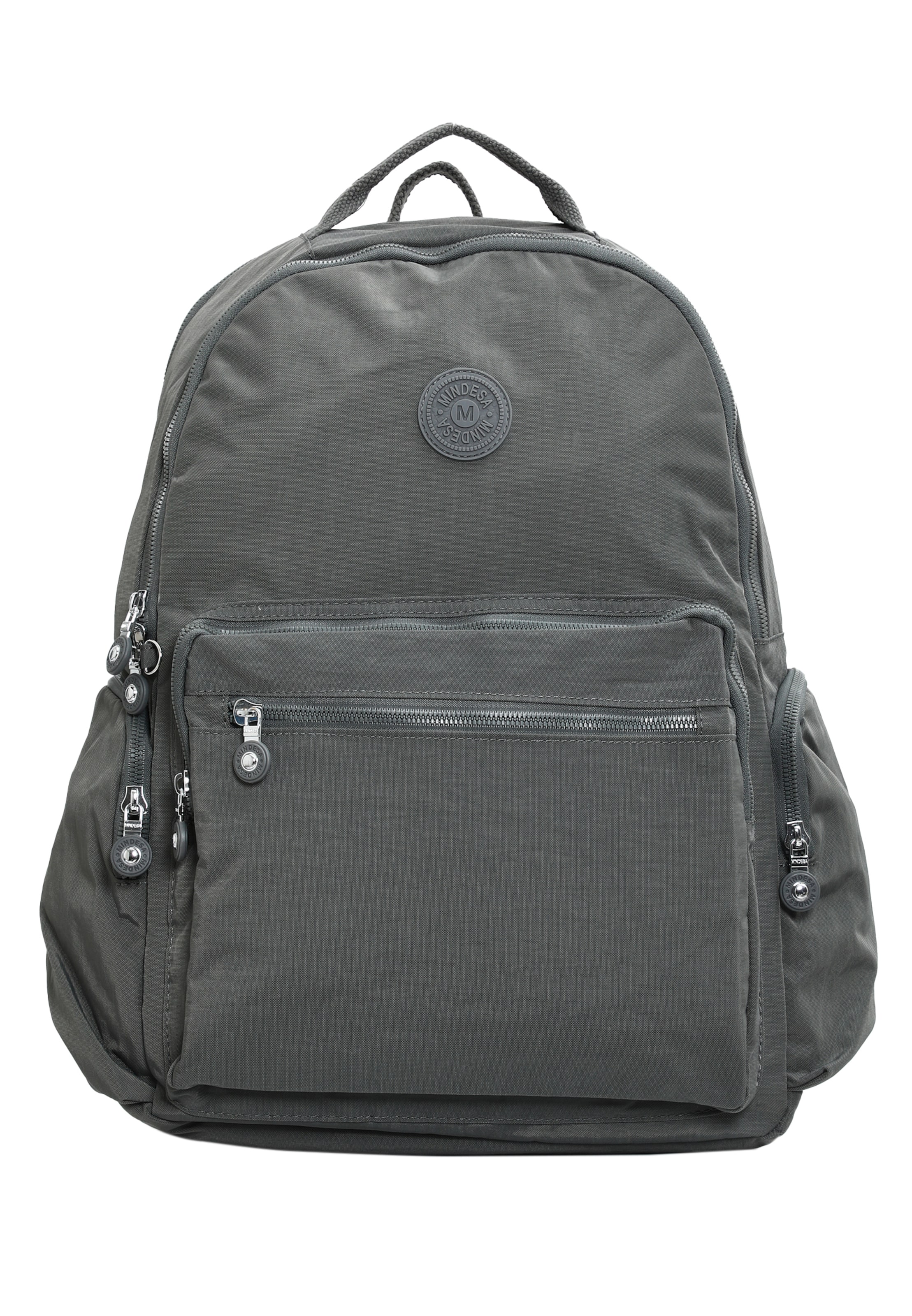 Mindesa - Mochila em cinzento: frente
