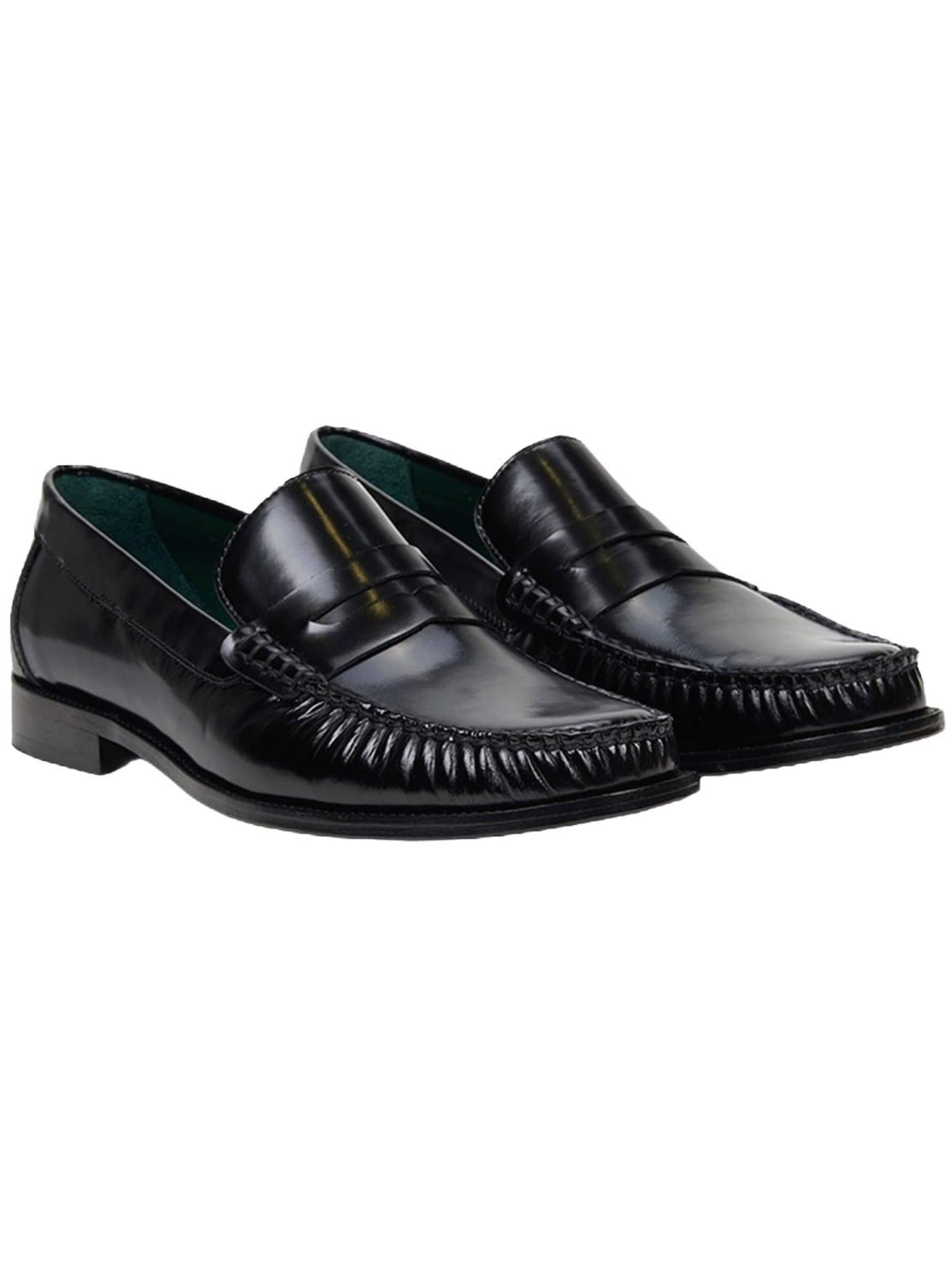 Desa - Mocasines 'Slipper' en negro