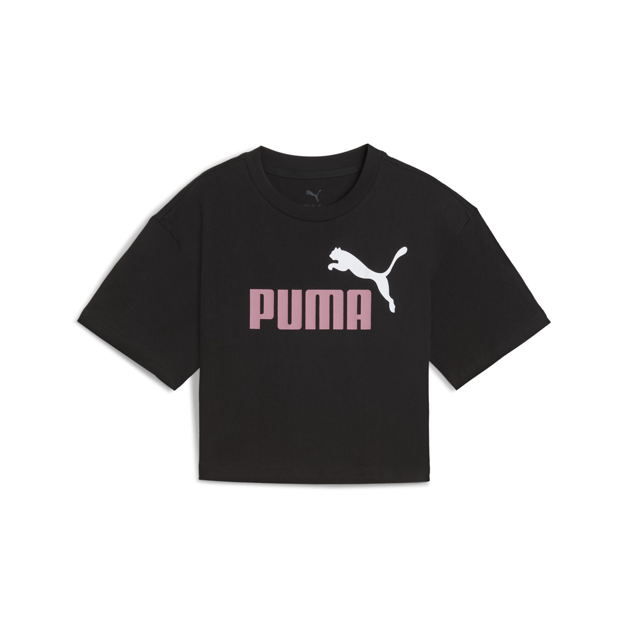 PUMA Shirt 'Essentials No. 1' in Black: front
