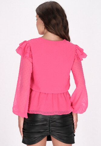 faina Bluse in Pink